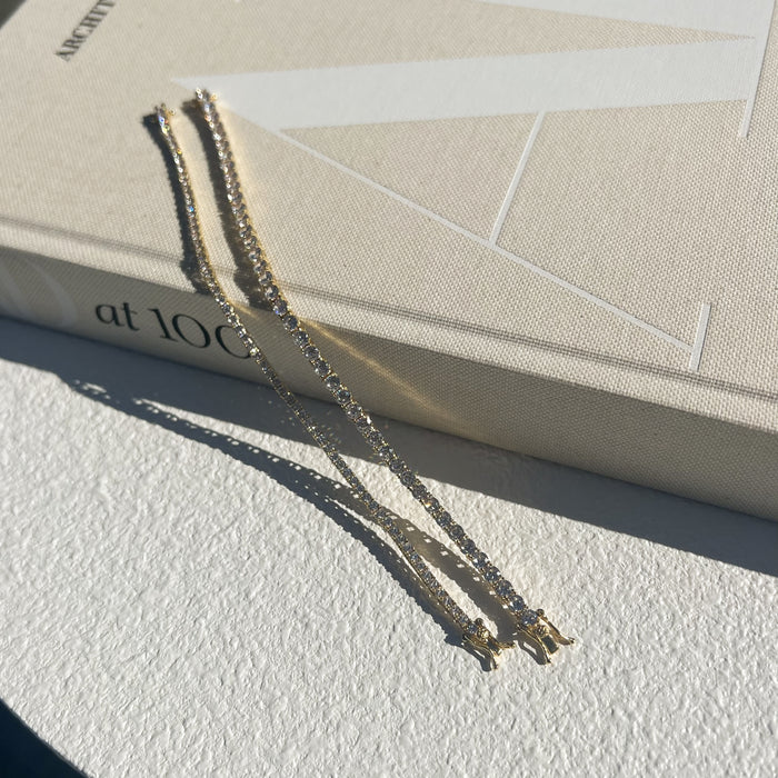 Alba Zirconia Bezel Tennis Bracelet