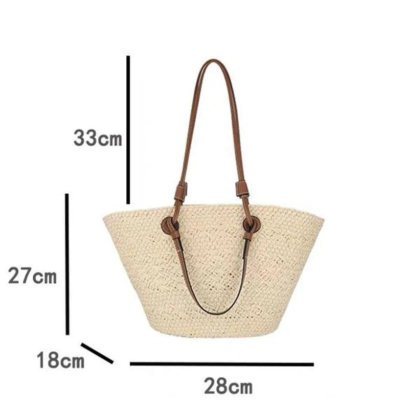Margot flettet sommertaske