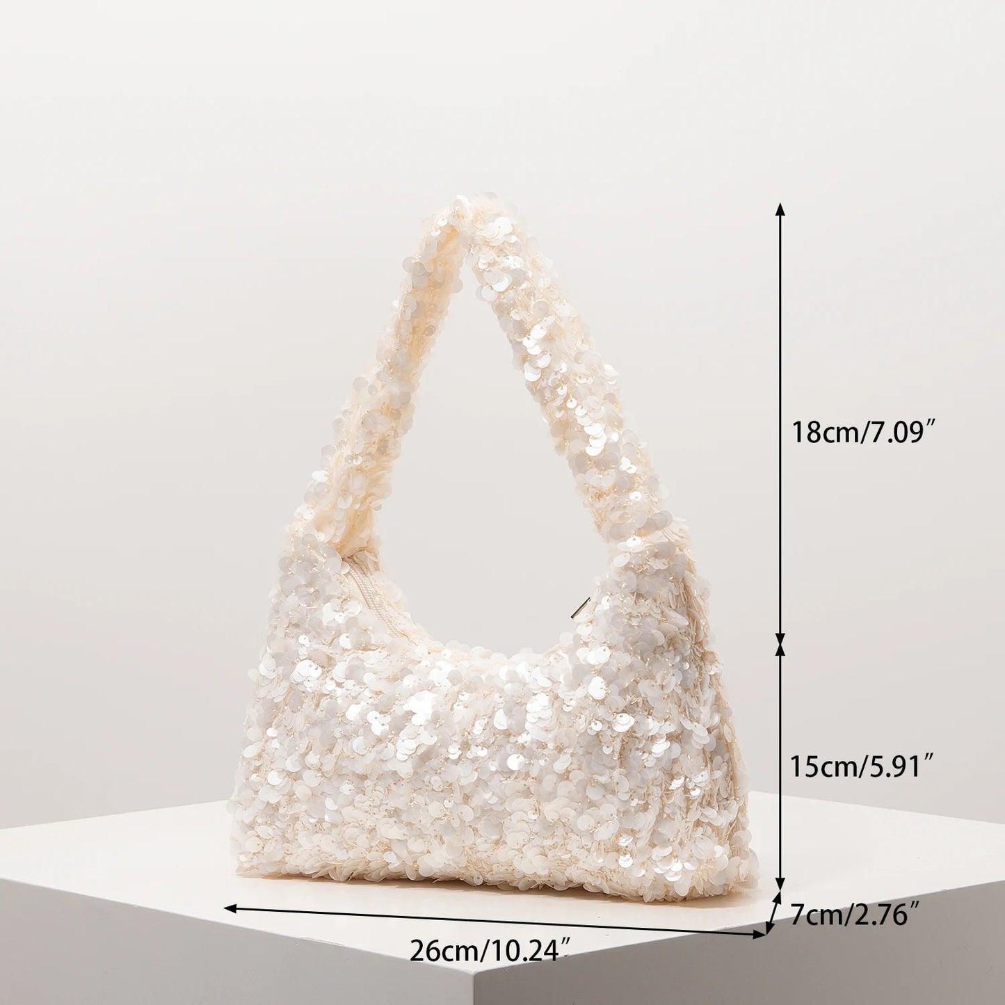 Margot Sequin Aften Skuldertaske