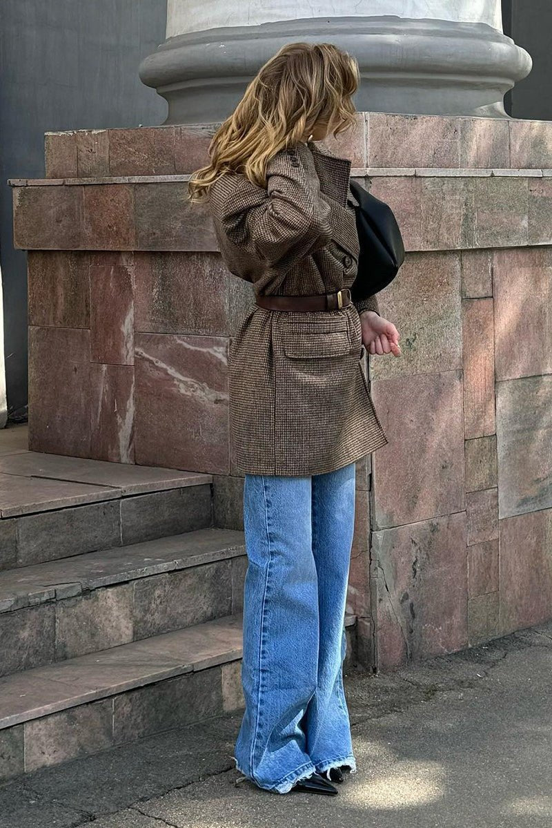 ZEYA - Amy Structured Tweed Coat