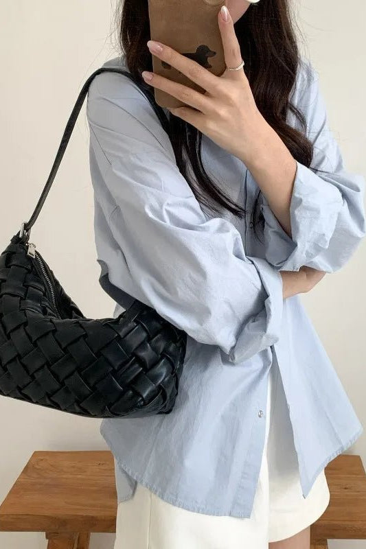 ZEYA - Annie Minimalist Hobo Shoulder Bag