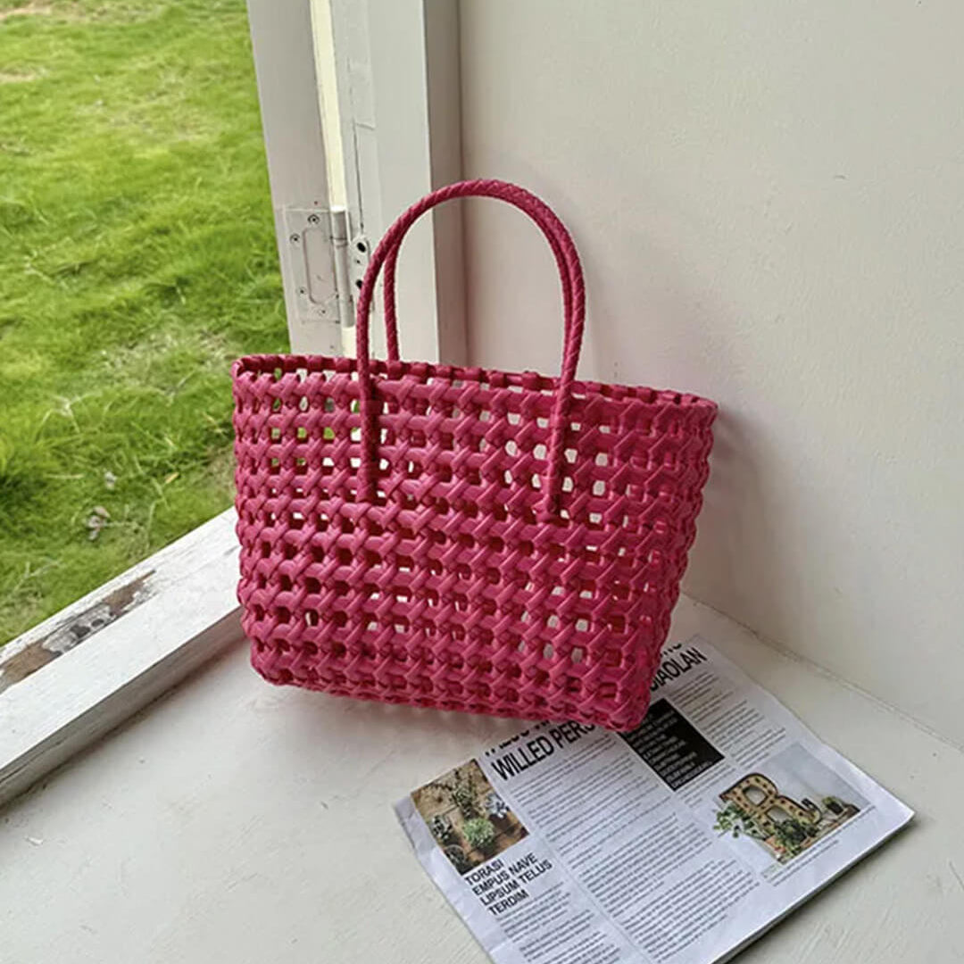 ZEYA - Annie Open-Weave Tote Bag