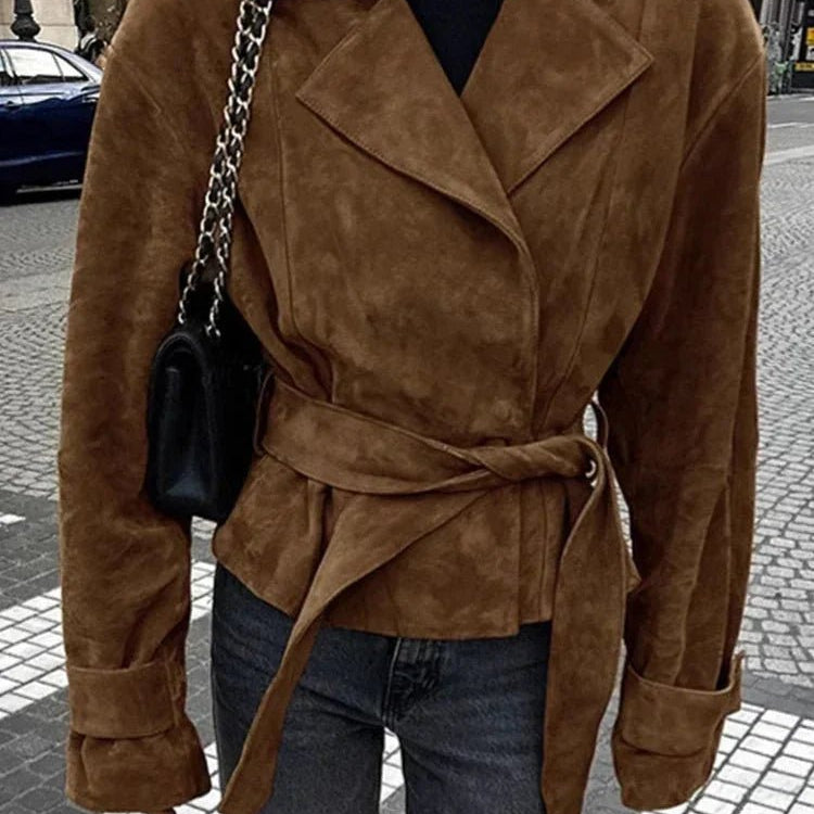 ZEYA - Ariana Retro Suede Jacket