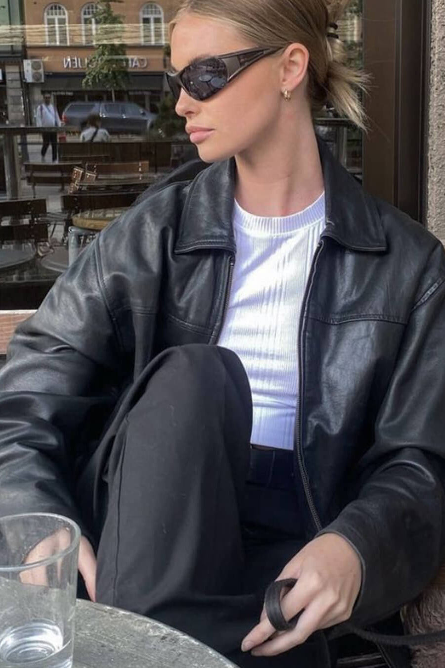 ZEYA - Aurora Vegan Leather Jacket