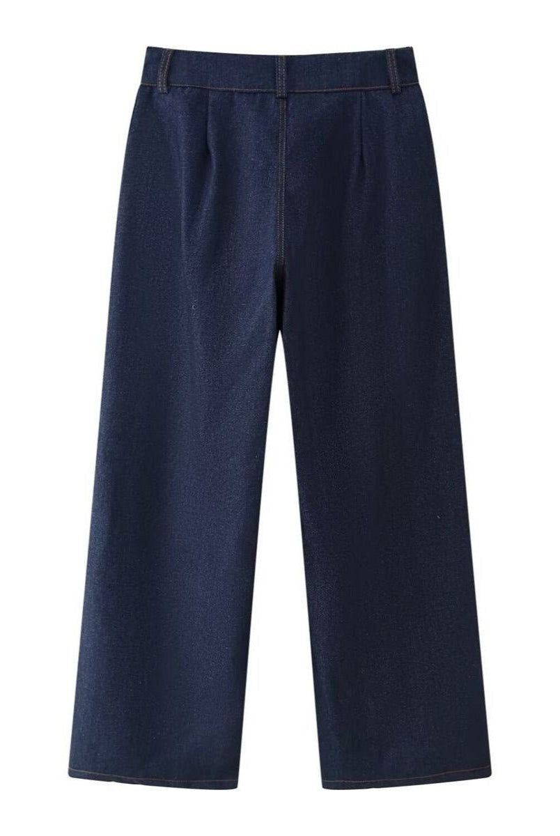 ZEYA - Avery Belted Denim Set