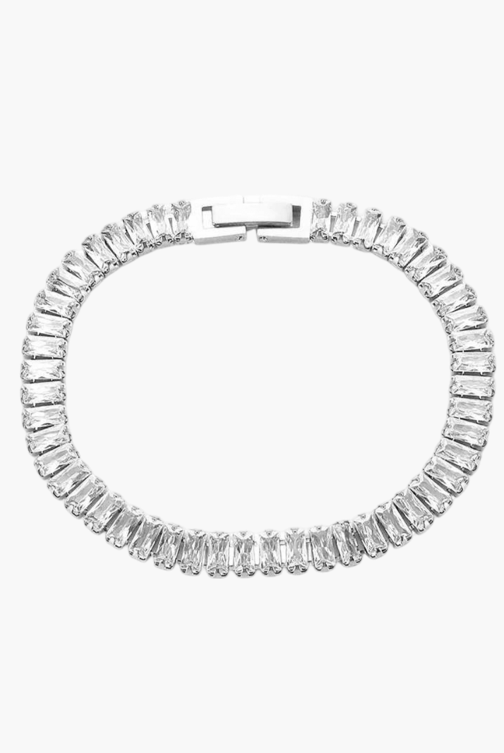 ZEYA - Baguette Tennis Bracelet