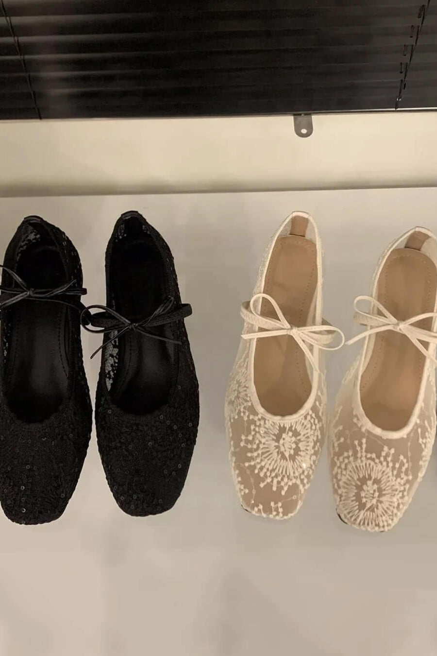 ZEYA - Beatrice Mesh Ballet Flats