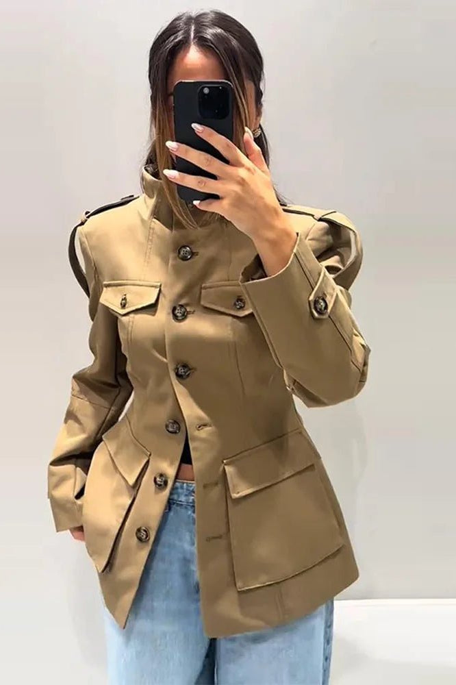 ZEYA - Belinda Slim Fit Trench Coat