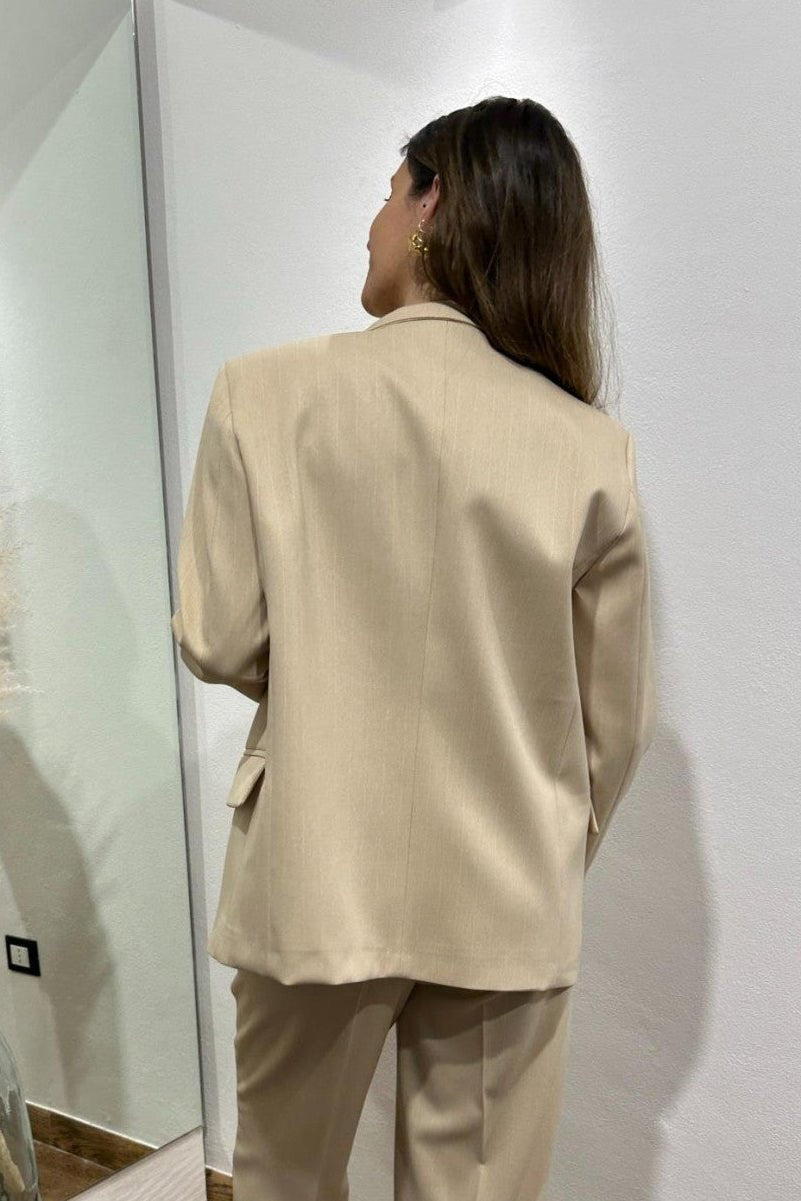 ZEYA - Bessie Vintage Asymmetric Blazer