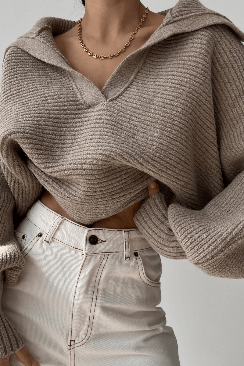 ZEYA - Carmen Oversized Knit Sweater