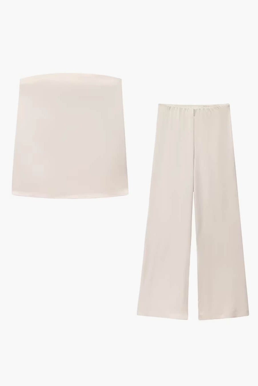 ZEYA - Claudia Satin Bandeau Set