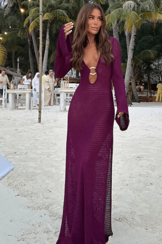 ZEYA - Courtney Knit Bodycon Beach Dress
