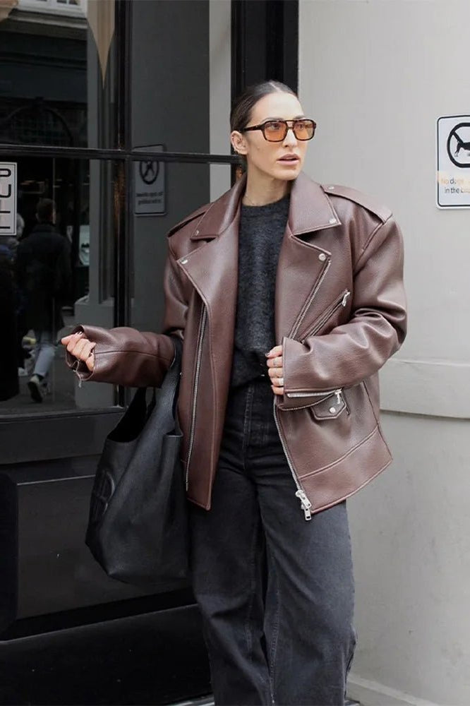 ZEYA - Darcy Zip-Up Lapel Jacket