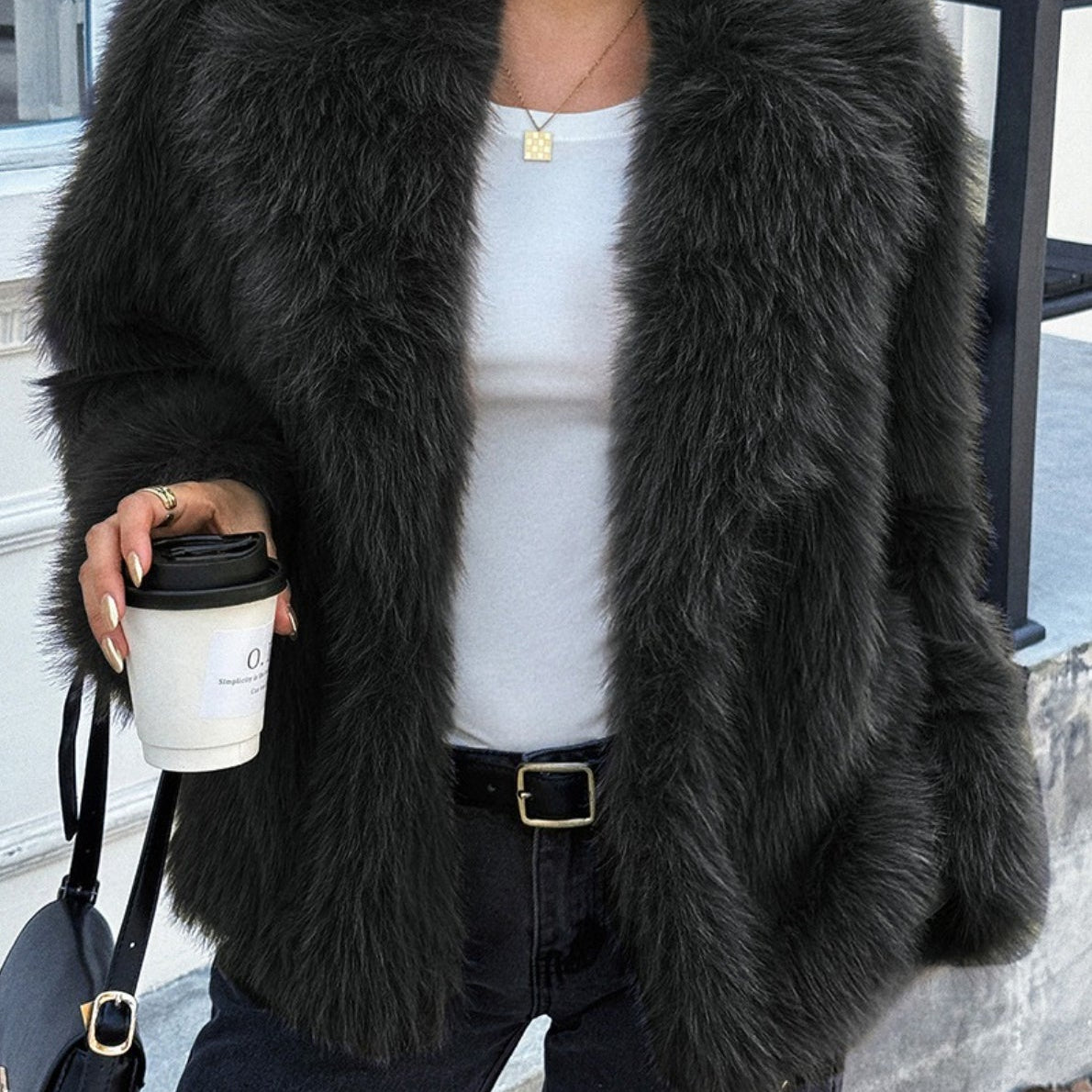 ZEYA - Desiree faux fur Coat