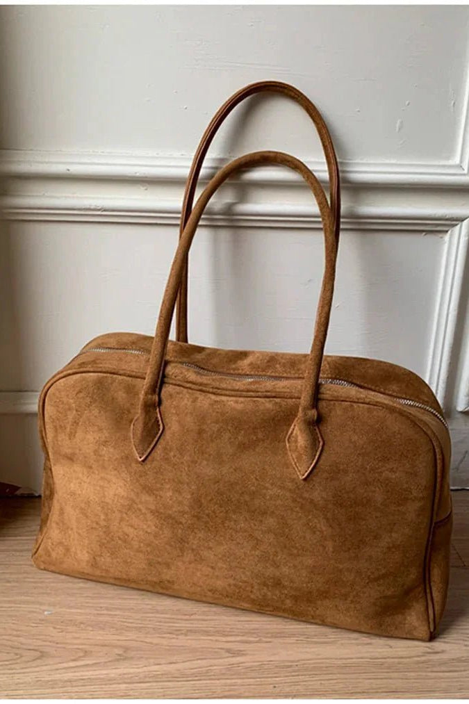 ZEYA - Dominica Suede Shoulder Bag