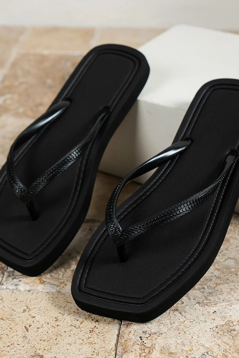 ZEYA - Ellen Square Toe EVA Sandals