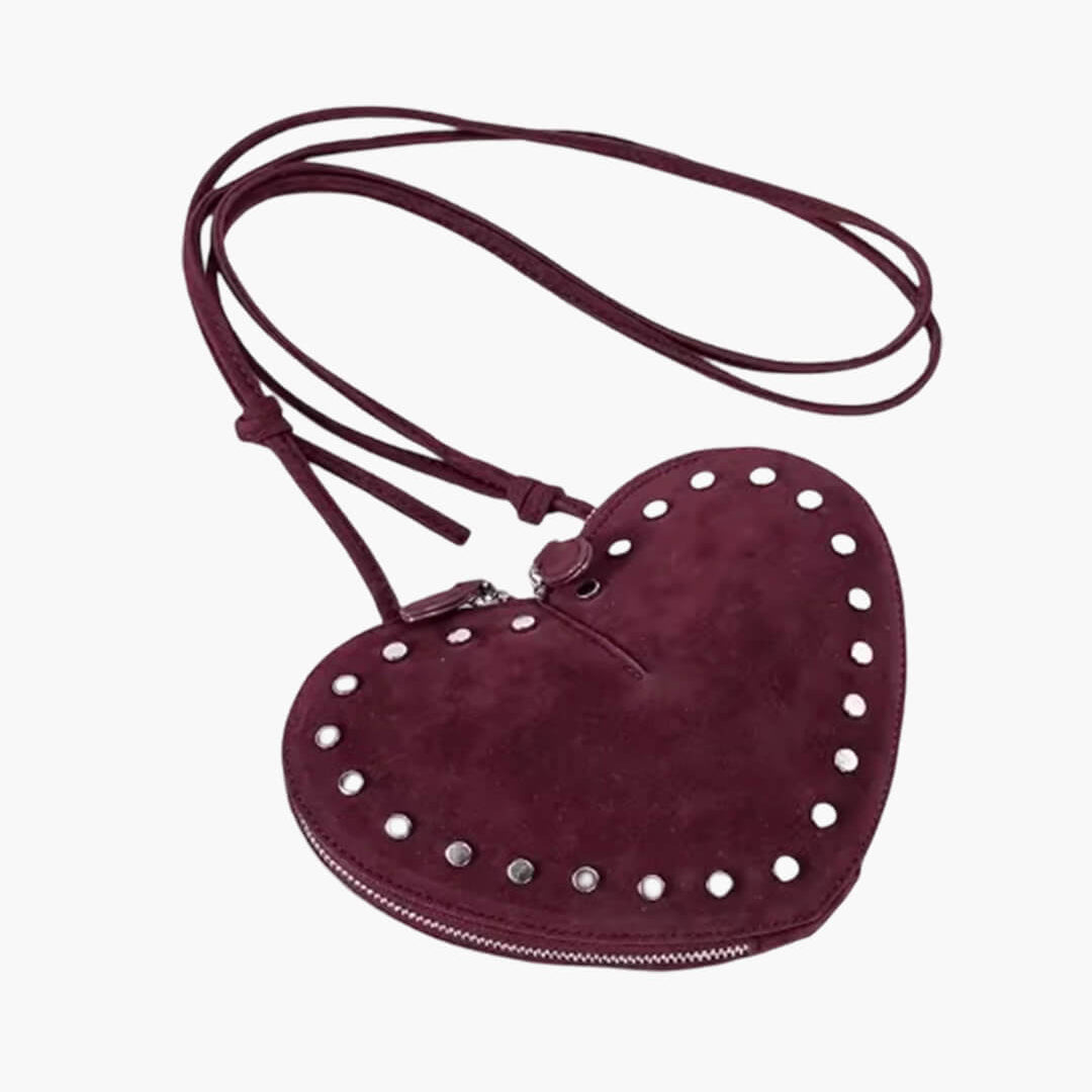 ZEYA - Esther Vintage Faux Suede Crossbody Bag