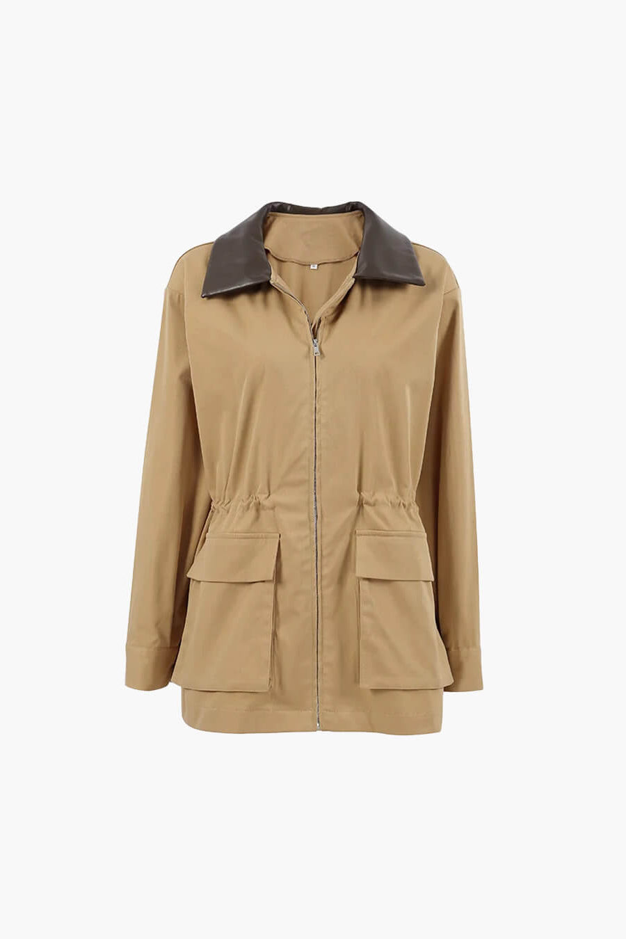 ZEYA - Evangeline Short Pocket Trench Coat