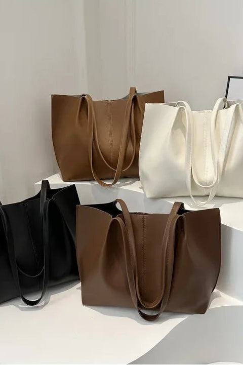 ZEYA - Francesca Faux Leather Tote Bag