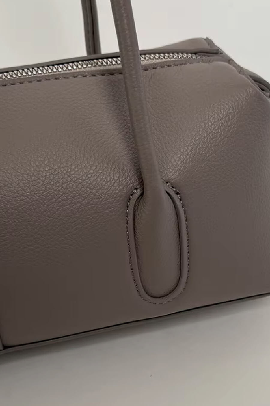 ZEYA - Hannah Cylindrical Leather Shoulder Bag