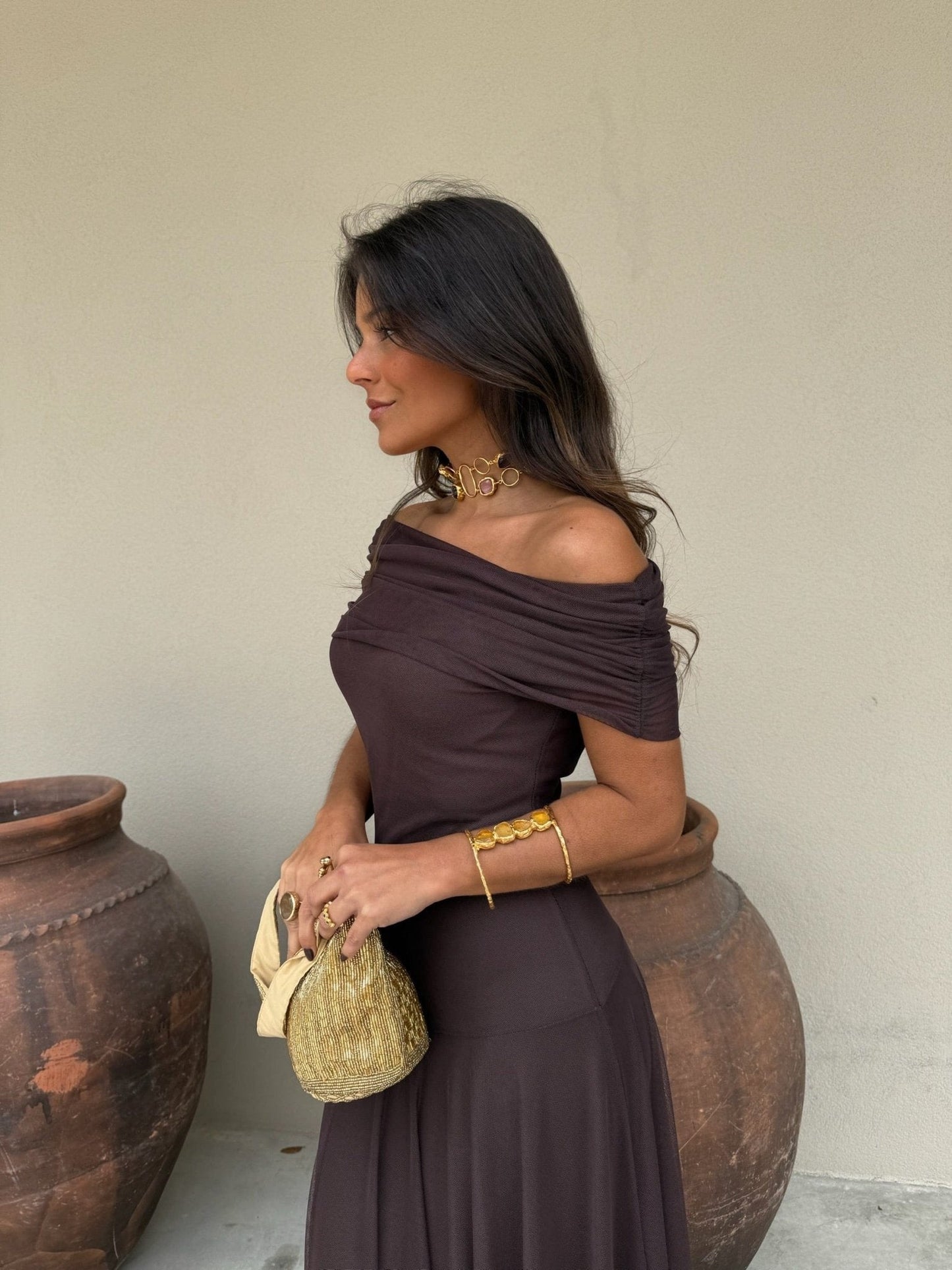 ZEYA - Hannah Mesh Maxi Dress