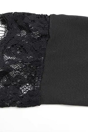 ZEYA - Hilda Lace Trim Slim Long Sleeve Mini Dress