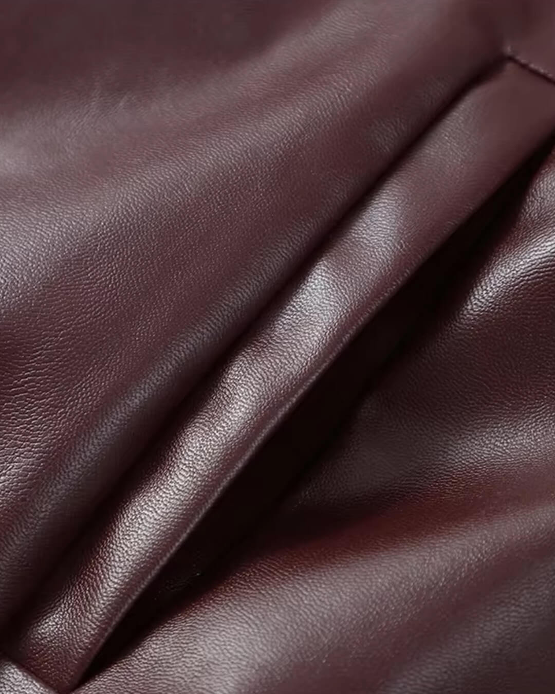 ZEYA - Jade Faux Leather Lapel Jacket