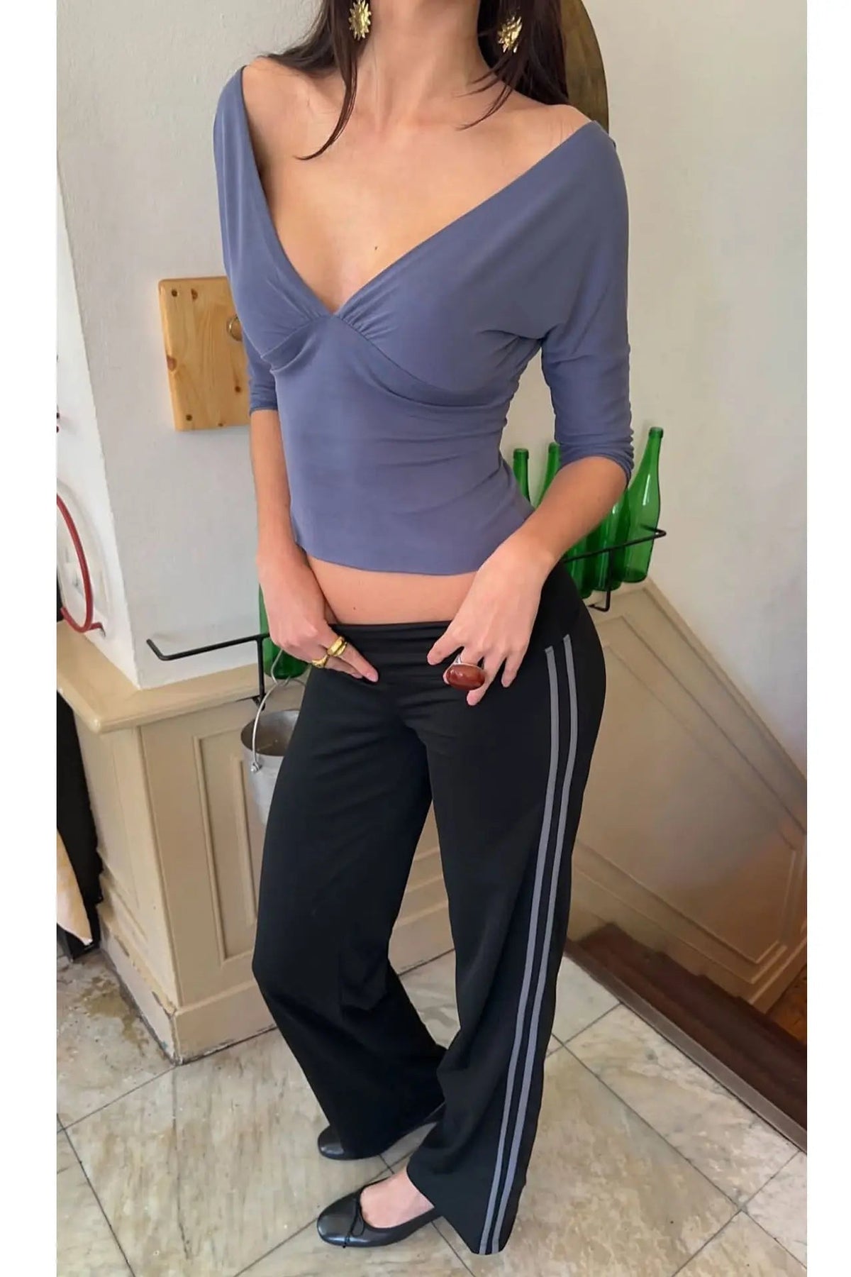 ZEYA - Jessica Low Waist Flared Yoga Pants