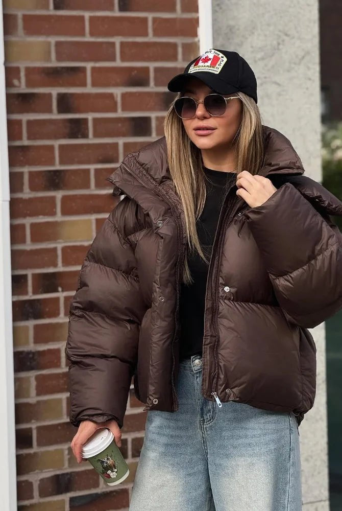ZEYA - Kaia Short Hooded Puffer Jacket