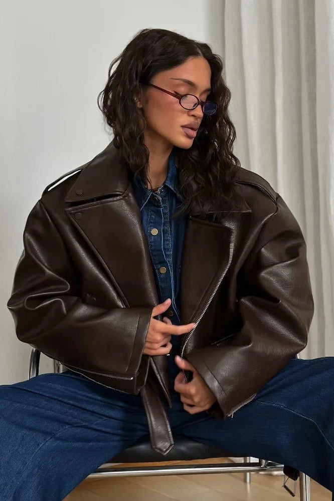 ZEYA - Karen Vegan Leather Jacket