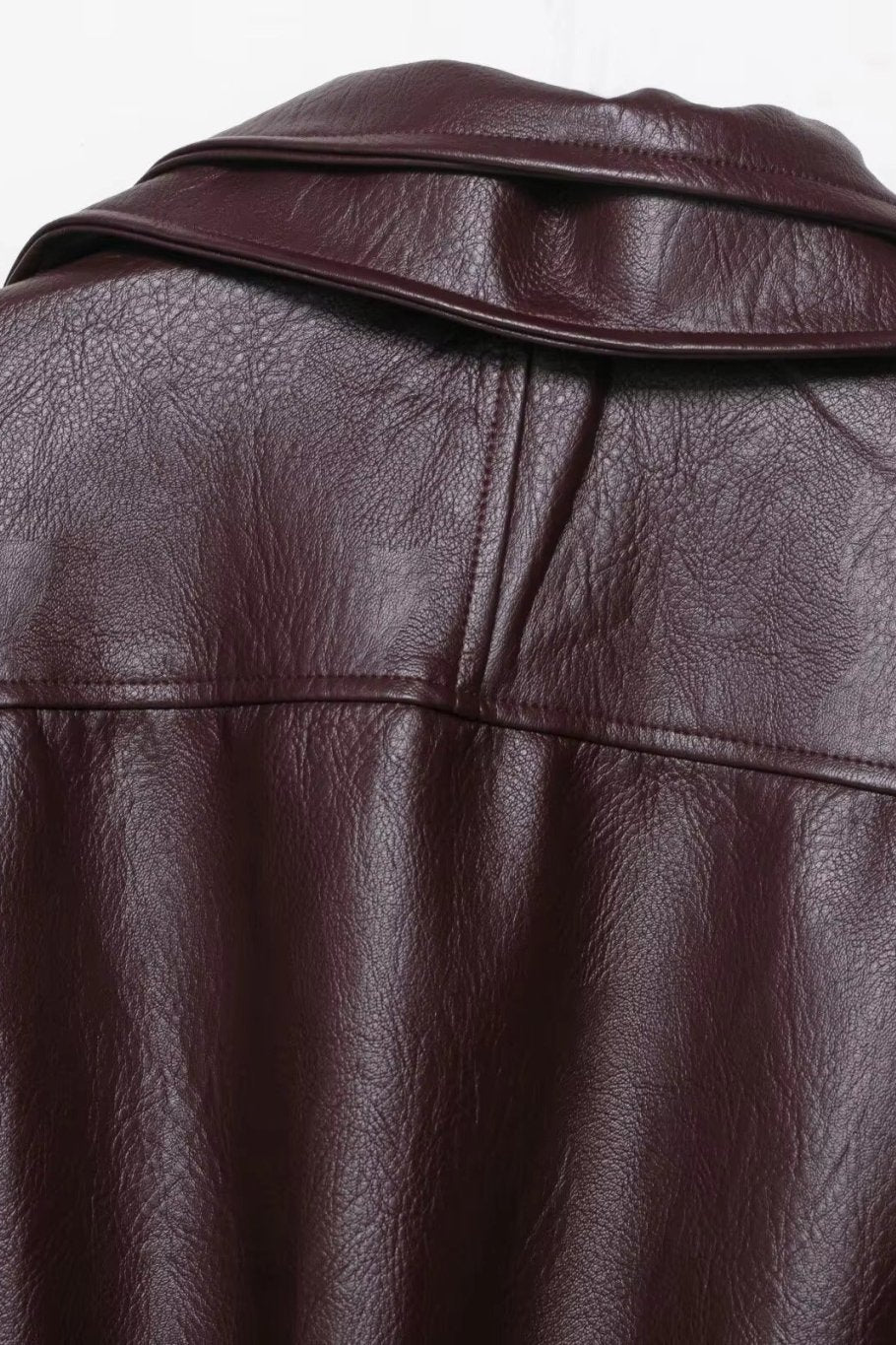 ZEYA - Kira Belted Leather Jacket