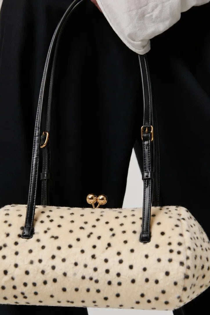 ZEYA - Layla Cheetah Faux Fur Shoulder Bag