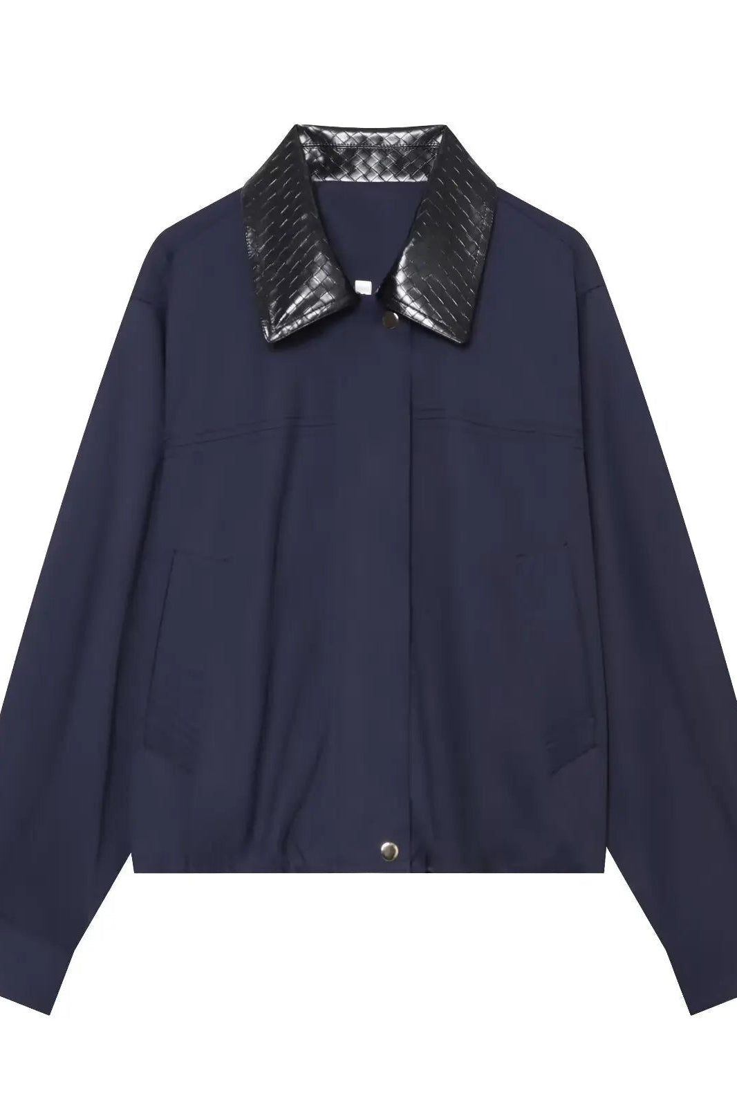 ZEYA - Layla Contrast Collar Bomber Jacket