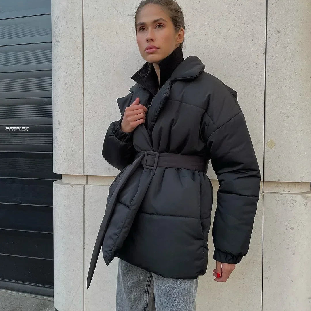 ZEYA - Lou Belted Puffer Jacket