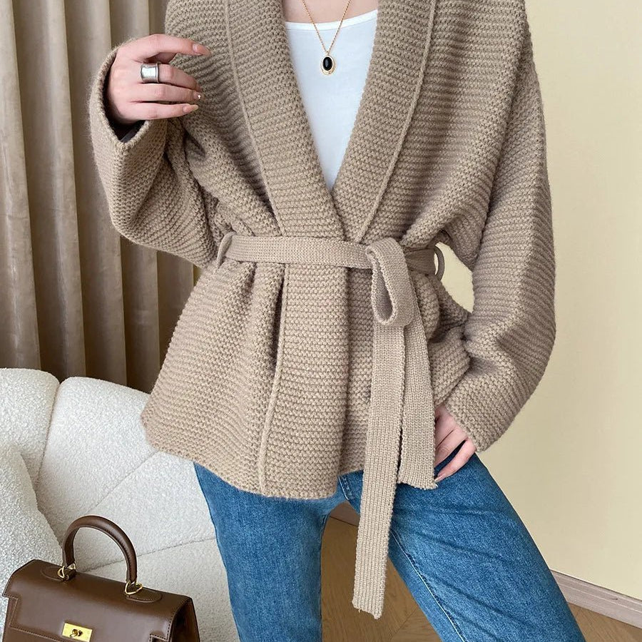 ZEYA - Madilyn Belted Knit Cardigan