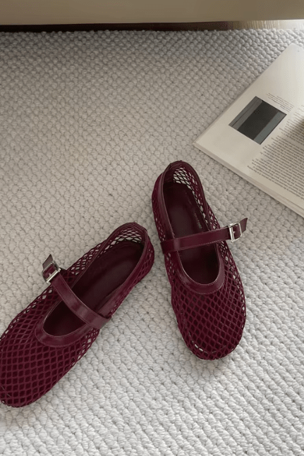 ZEYA - Margaret Mesh Ballet Flats