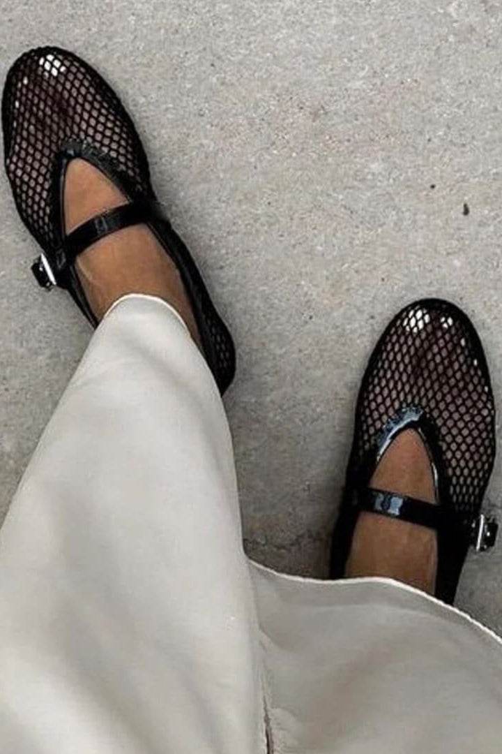 ZEYA - Margaret Mesh Ballet Flats