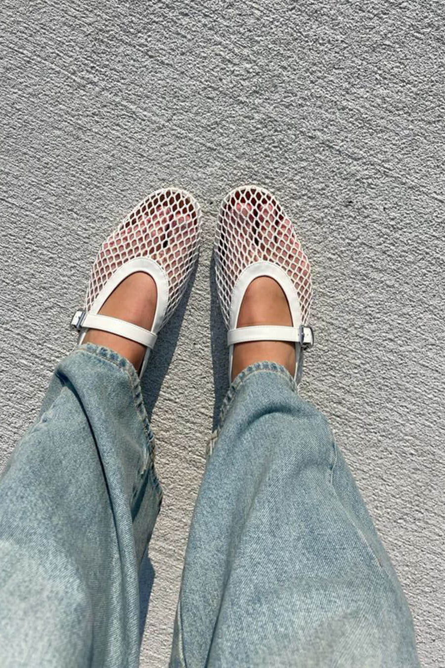 ZEYA - Margaret Mesh Ballet Flats
