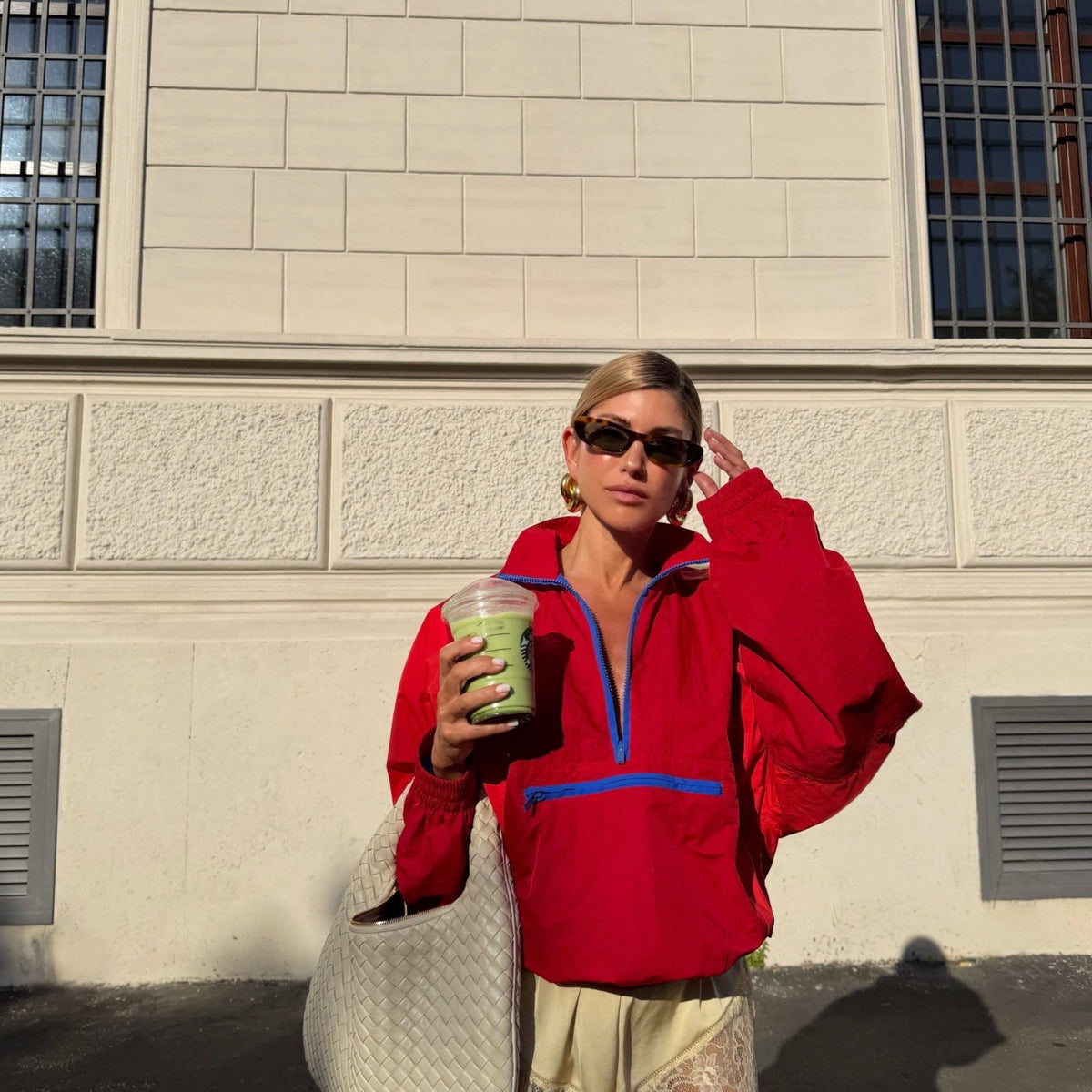 ZEYA - Miranda Half-Zip Windbreaker Jacket