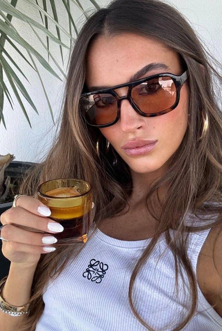 ZEYA - Monica Oversized Cat-Eye Sunglasses