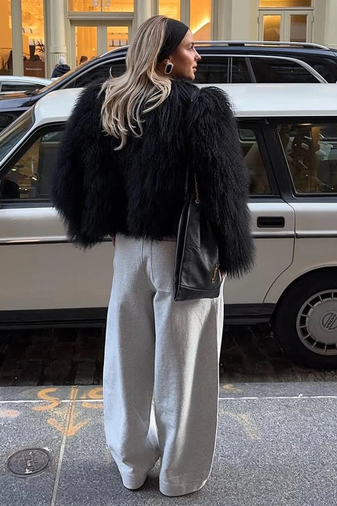 ZEYA - Nadine Short Faux Fur Coat