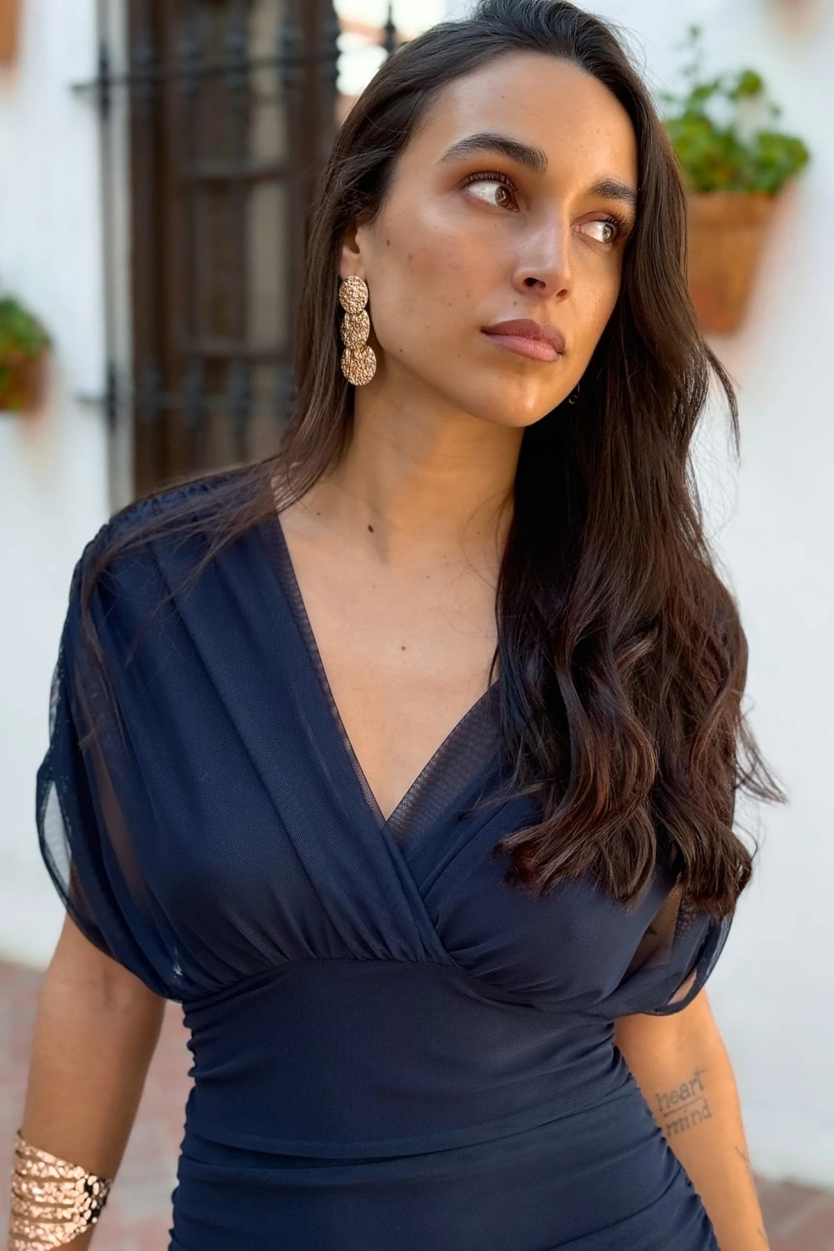 ZEYA - Naomi Mesh Maxi Dress