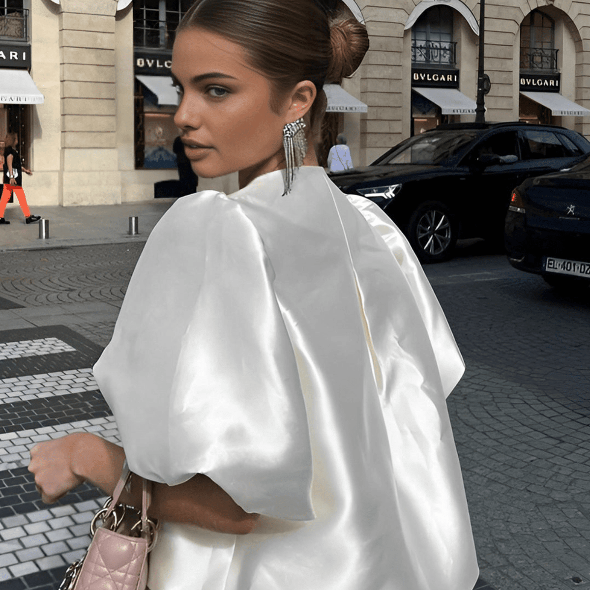 ZEYA - Natalie Satin Blouse