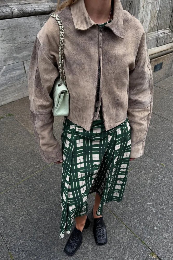 ZEYA - Natalie Tie-Dye Bomber Jacket