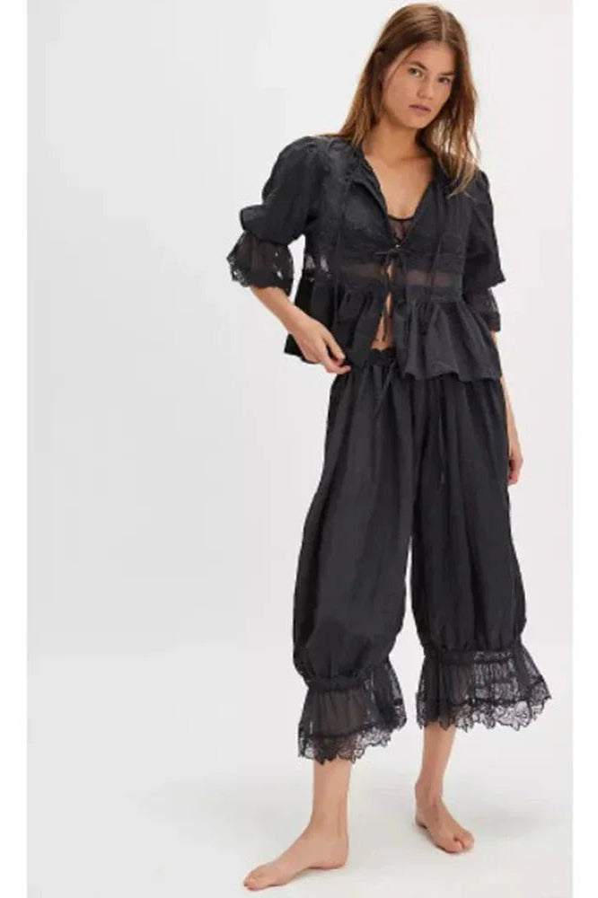 ZEYA - Natasha Lace Lantern Suit