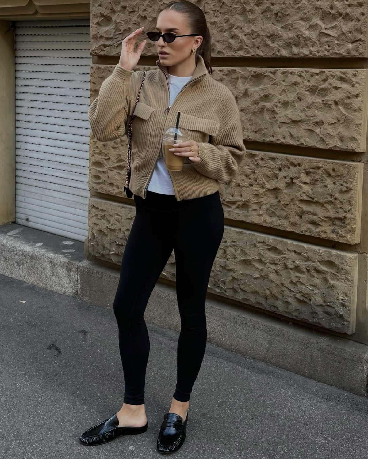ZEYA - Penelope Ribbed Knit Cardigan