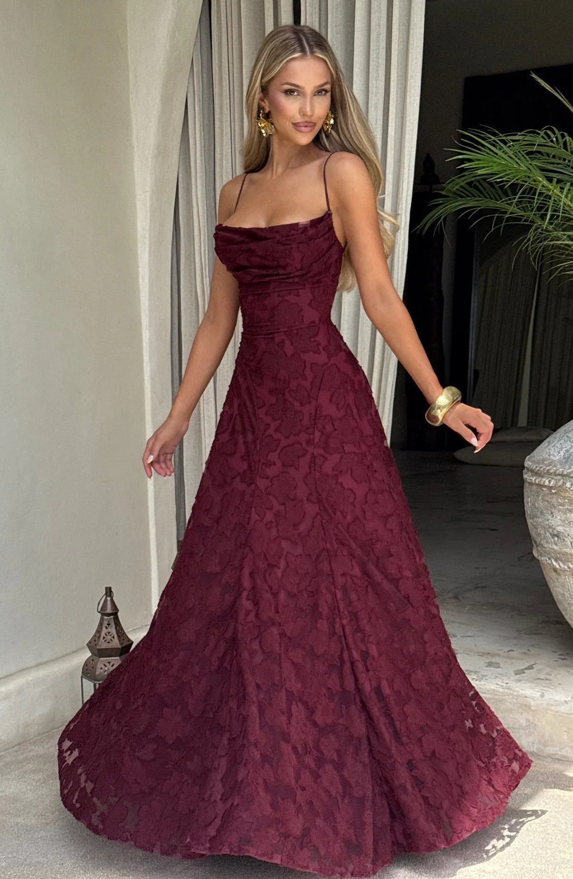 ZEYA - Annie Sleeveless Floral Maxi Dress