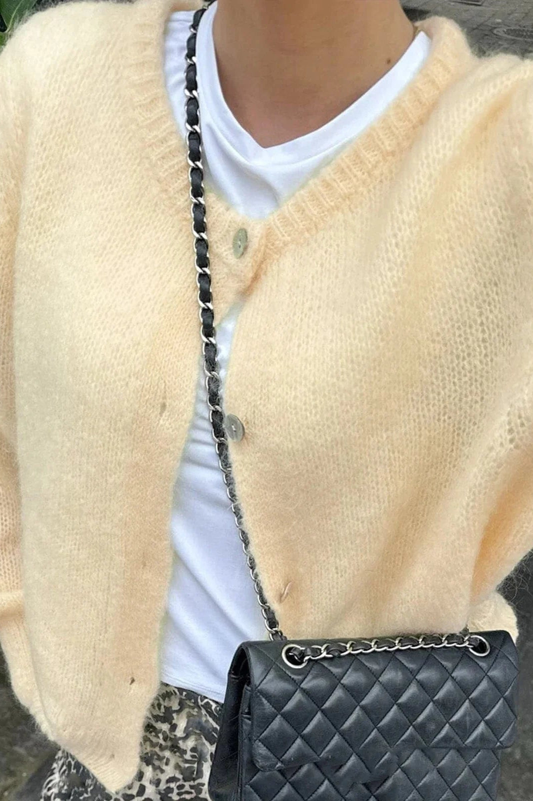 ZEYA - Rebecca Oversized Fuzzy Knit Cardigan
