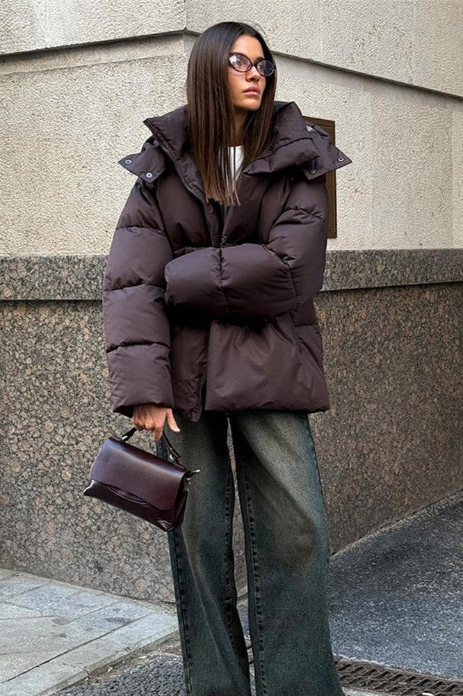 ZEYA - Sheila Detachable Hood Puffer Jacket