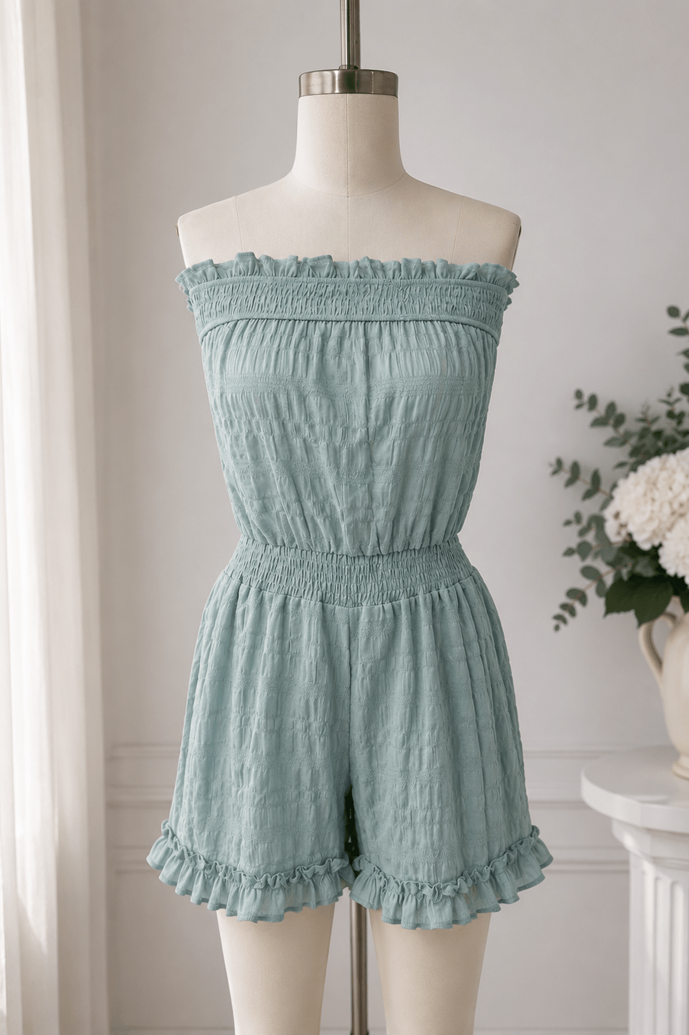 ZEYA - Sophie Belted Tube Jumpsuit